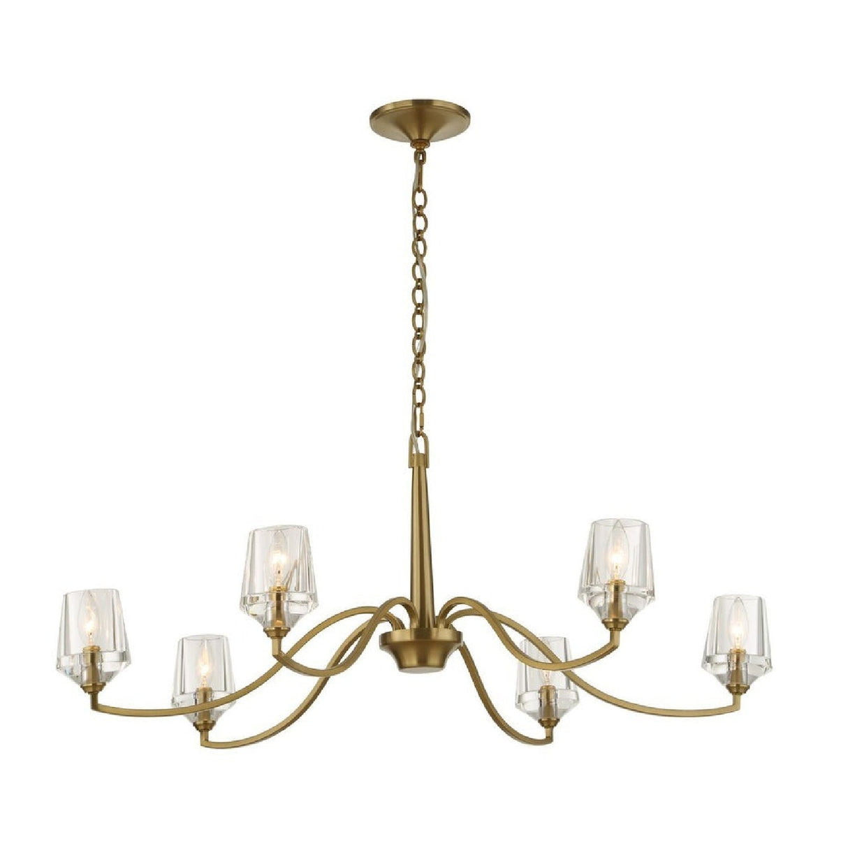 6-Light Crystal Chandelier | Uttermost Barcelona - www.oroa.com
