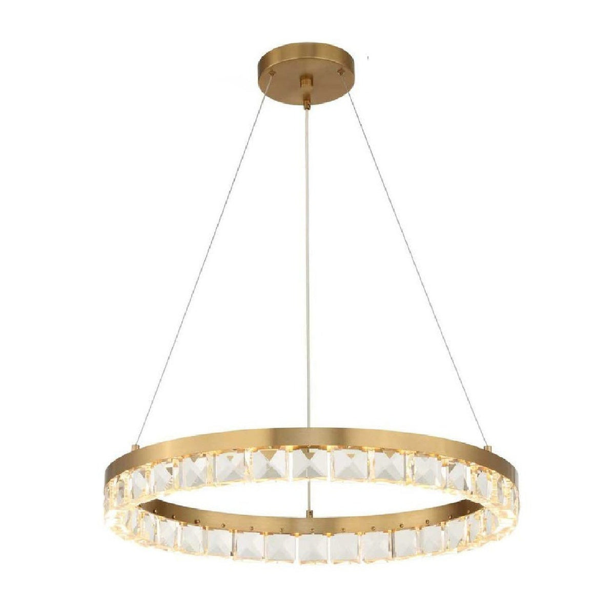 Crystal Ring LED Chandelier | Uttermost Segovia