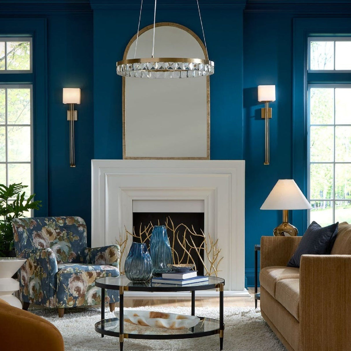 Crystal Ring LED Chandelier | Uttermost Segovia - www.oroa.com