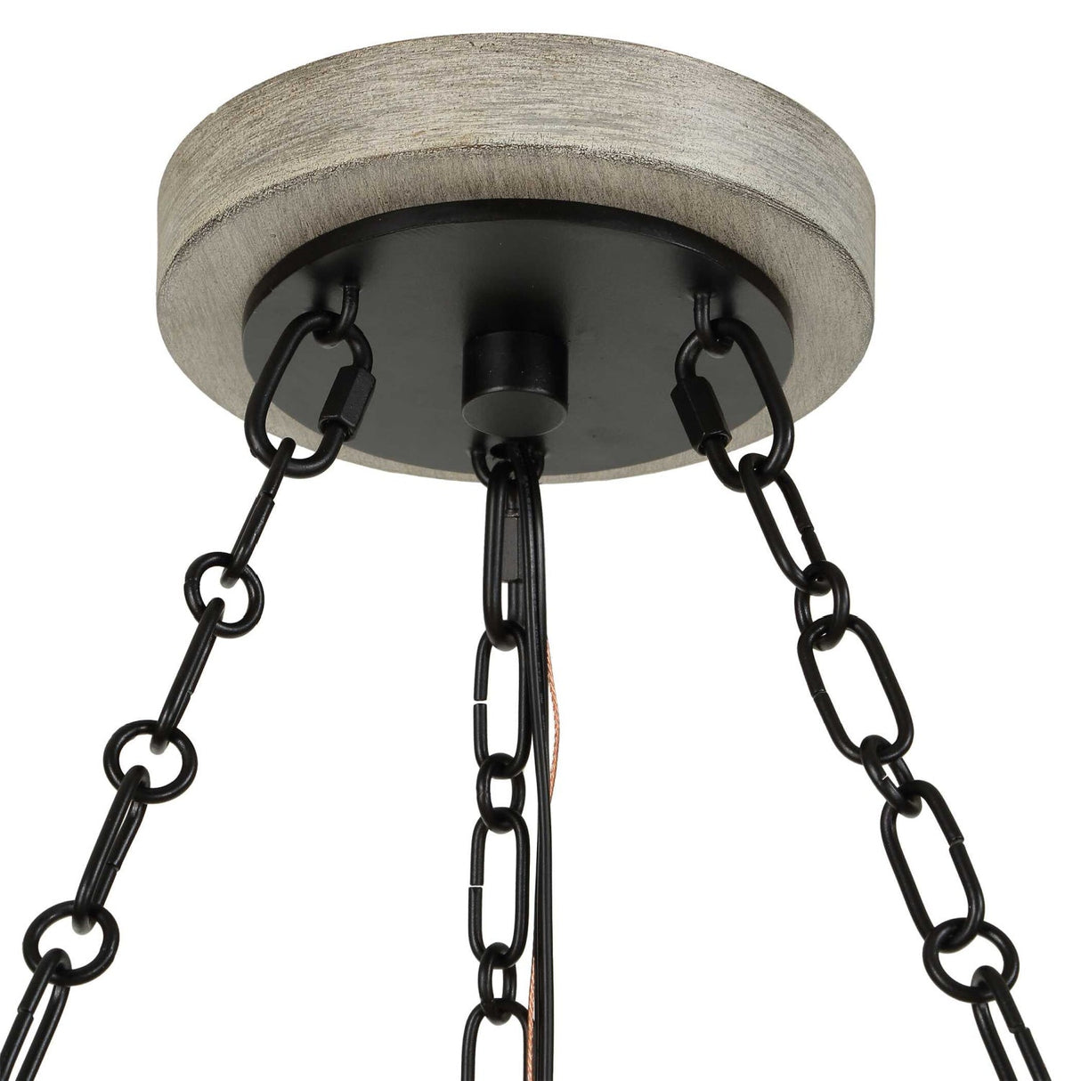 Modern European furniture - Seeded Glass 6-Light Indoor/Outdoor Chandelier - www.oroa.com
