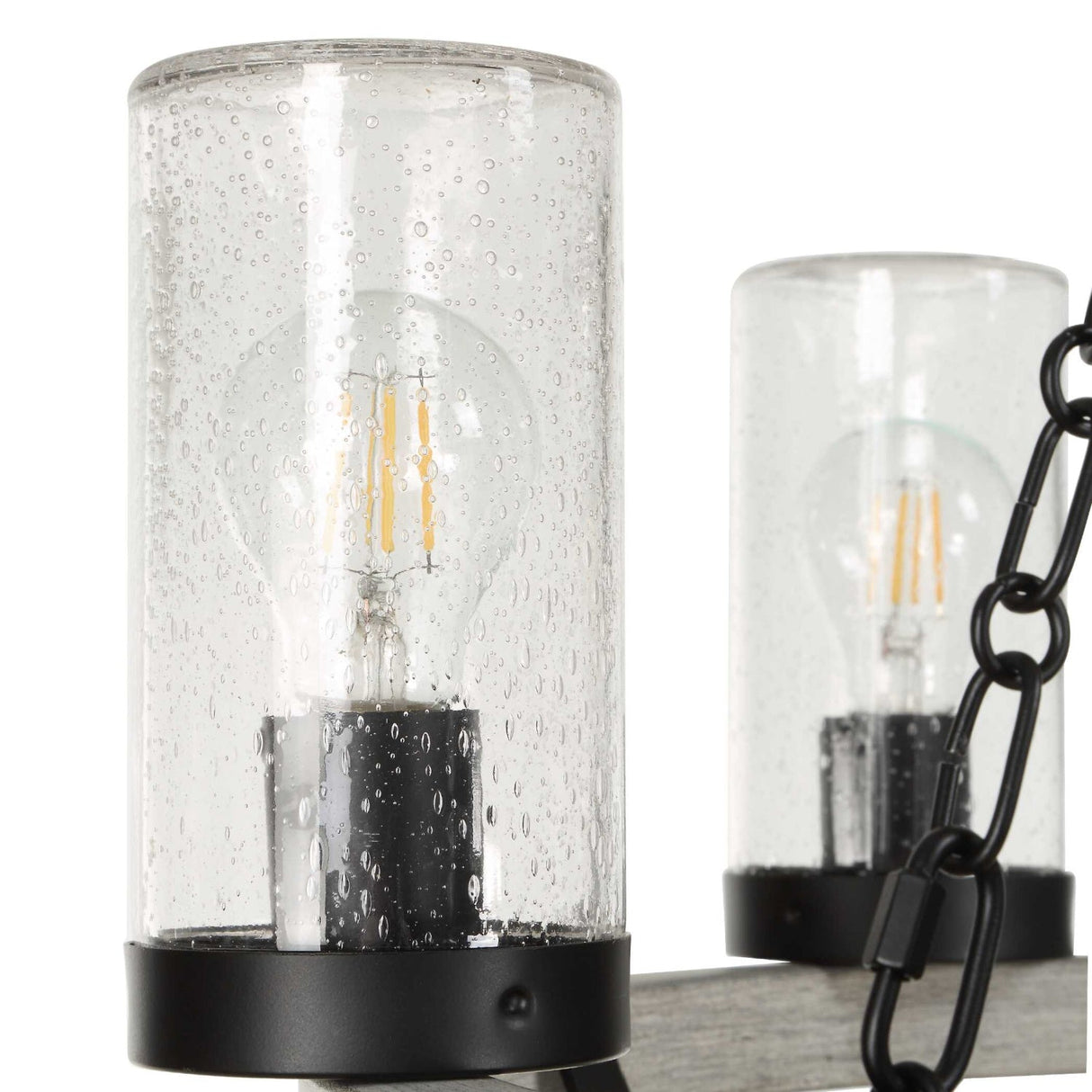 Modern European furniture - Seeded Glass 6-Light Indoor/Outdoor Chandelier - www.oroa.com
