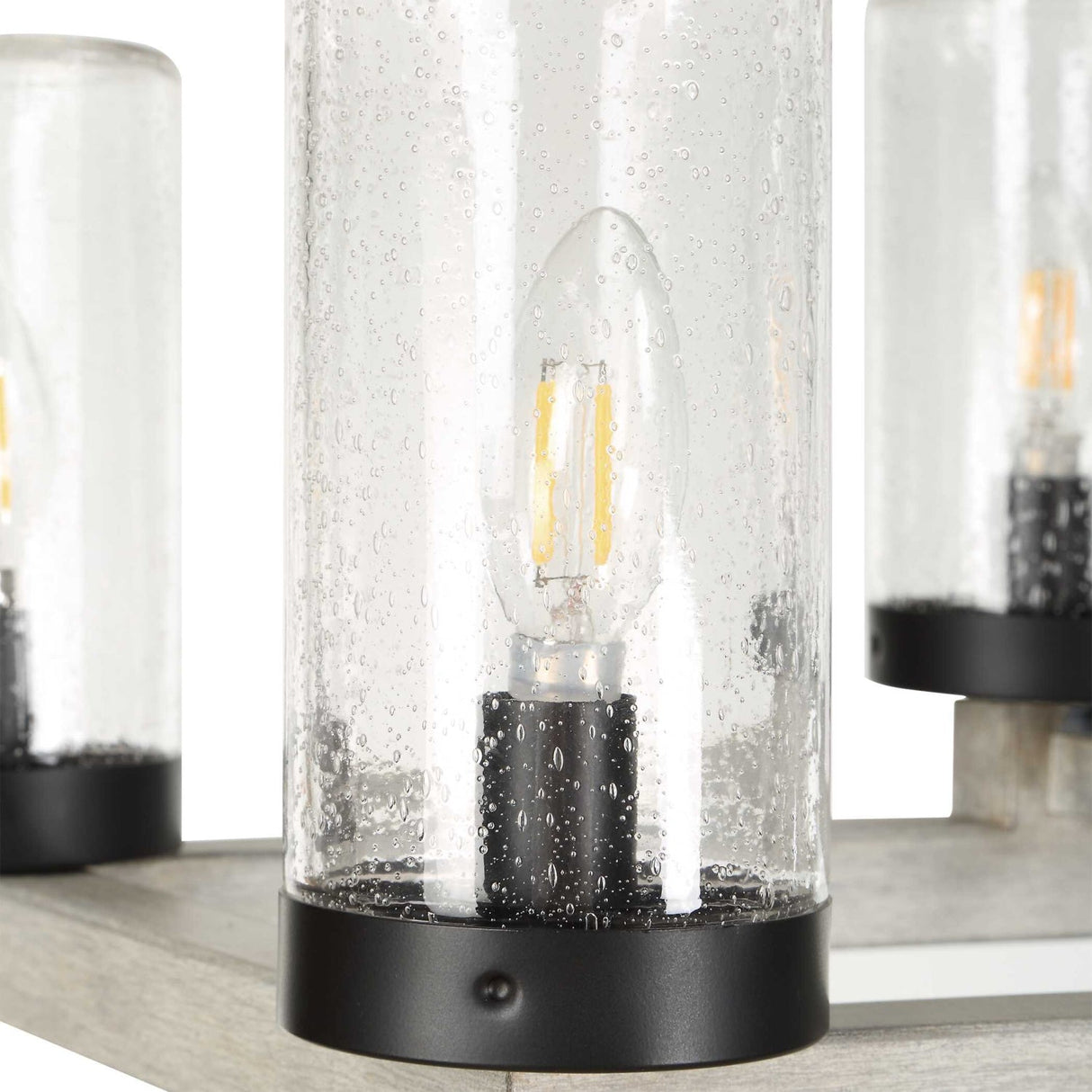 Modern European furniture - Seeded Glass 10-Light Indoor/Outdoor Chandelier - www.oroa.com