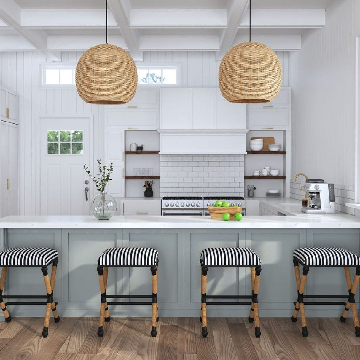 Seagrass Pendant Lamp | Uttermost Dome - www.oroa.com