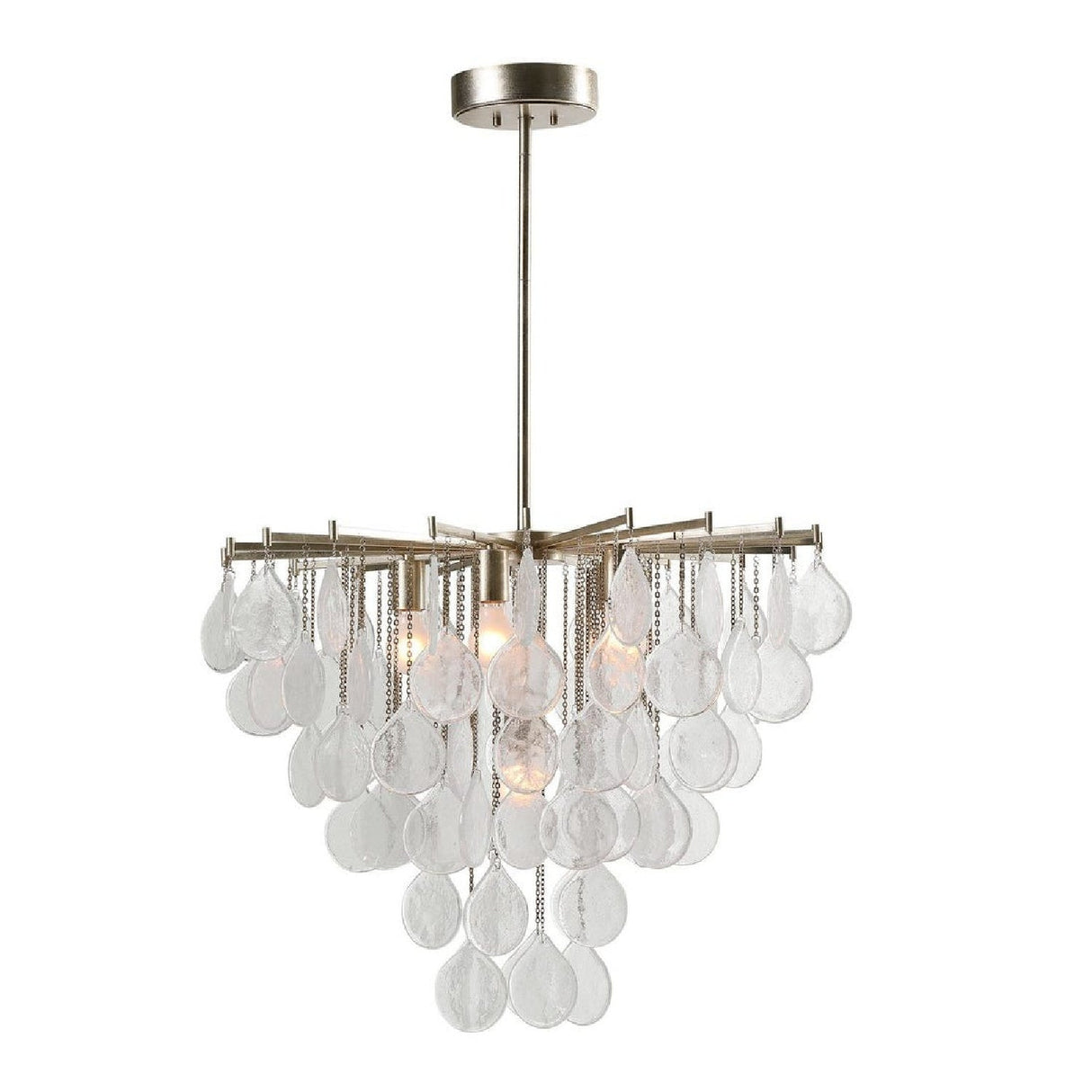 Teardrop-Shaped Glass Pendant Lamp | Uttermost Goccia - www.oroa.com