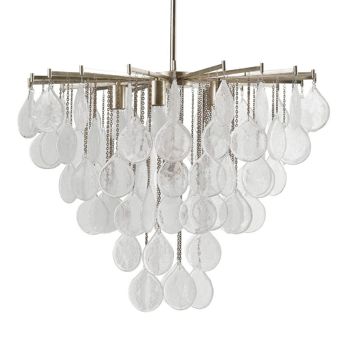 Teardrop-Shaped Glass Pendant Lamp | Uttermost Goccia - www.oroa.com