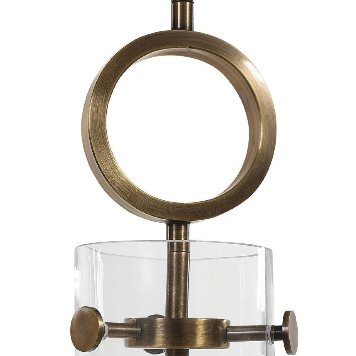 Modern European furniture - Clear Glass Conical Pendant Lamp - www.oroa.com