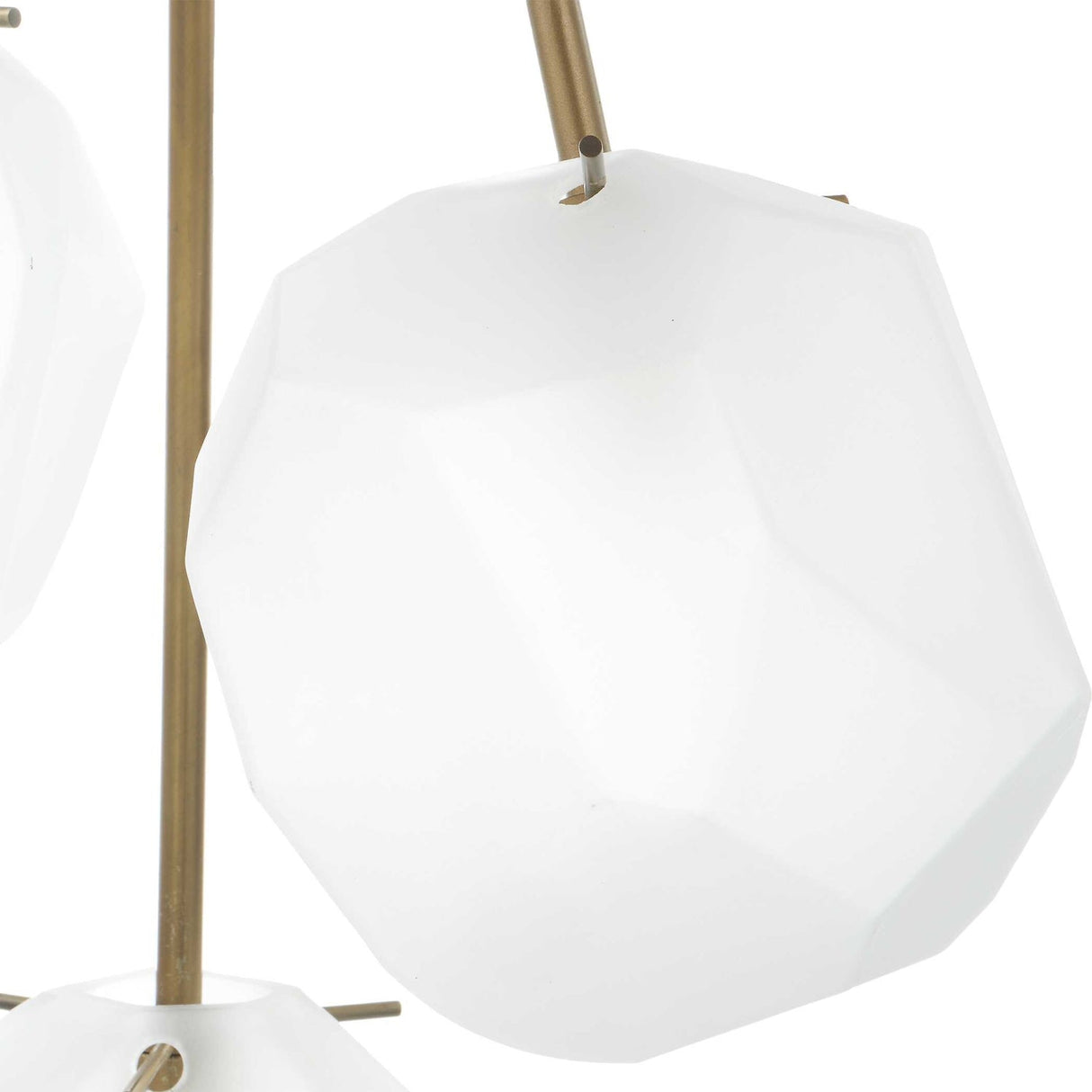 Modern European furniture - Geometrical Glass 3-Light Pendant Lamp - www.oroa.com