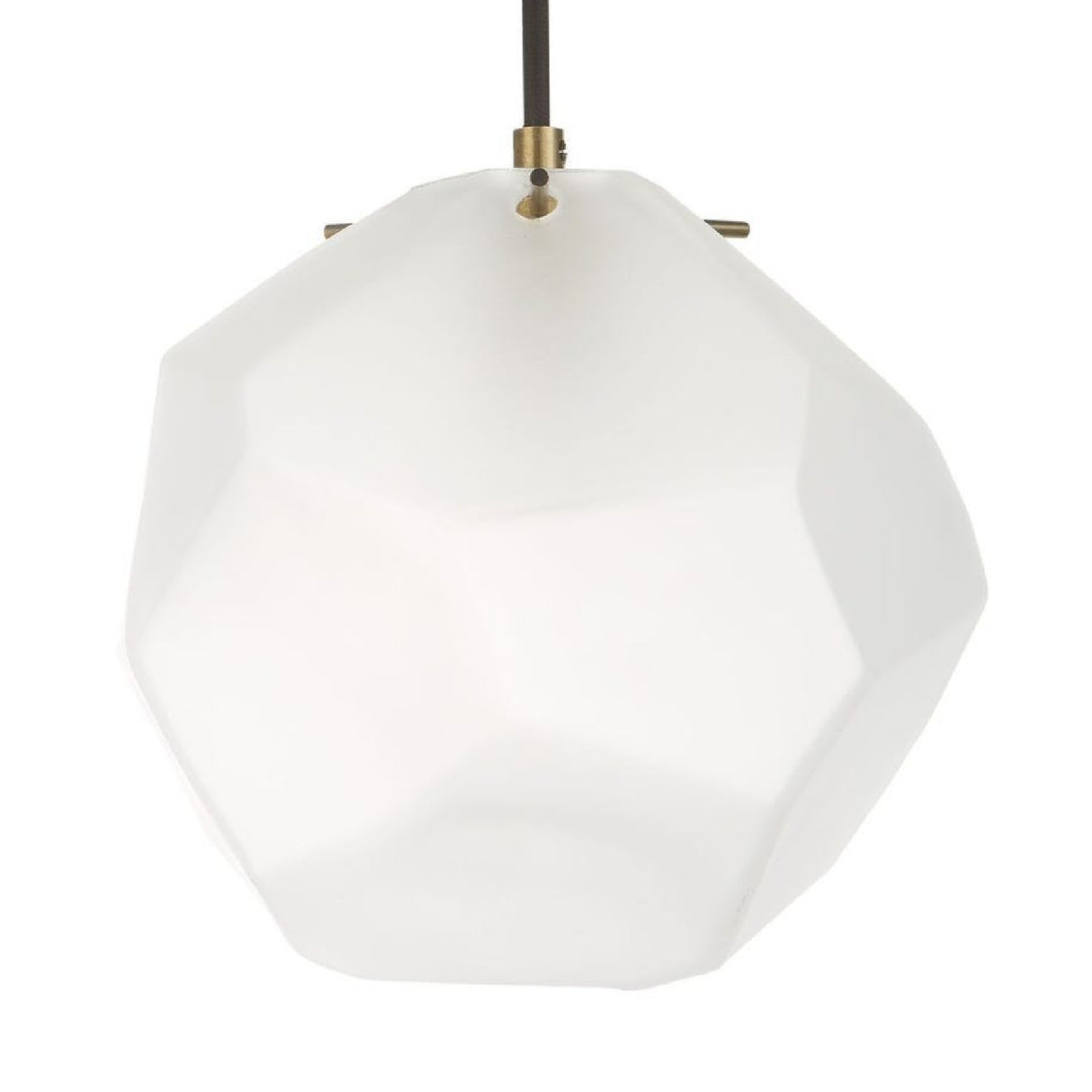Frosted Glass Pendant Lamp | Uttermost Geodesic