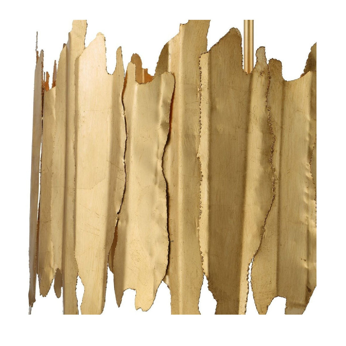 Gold Sheets 8-Light Pendant Lamp | Uttermost Golden Gate - www.oroa.com