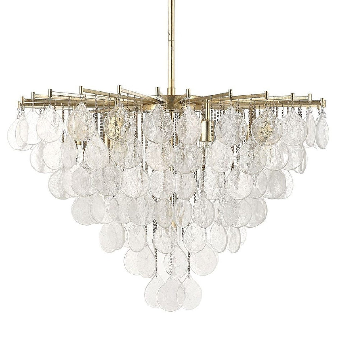 Teardrop-Shaped Glass Pendant Lamp | Uttermost Goccia - www.oroa.com