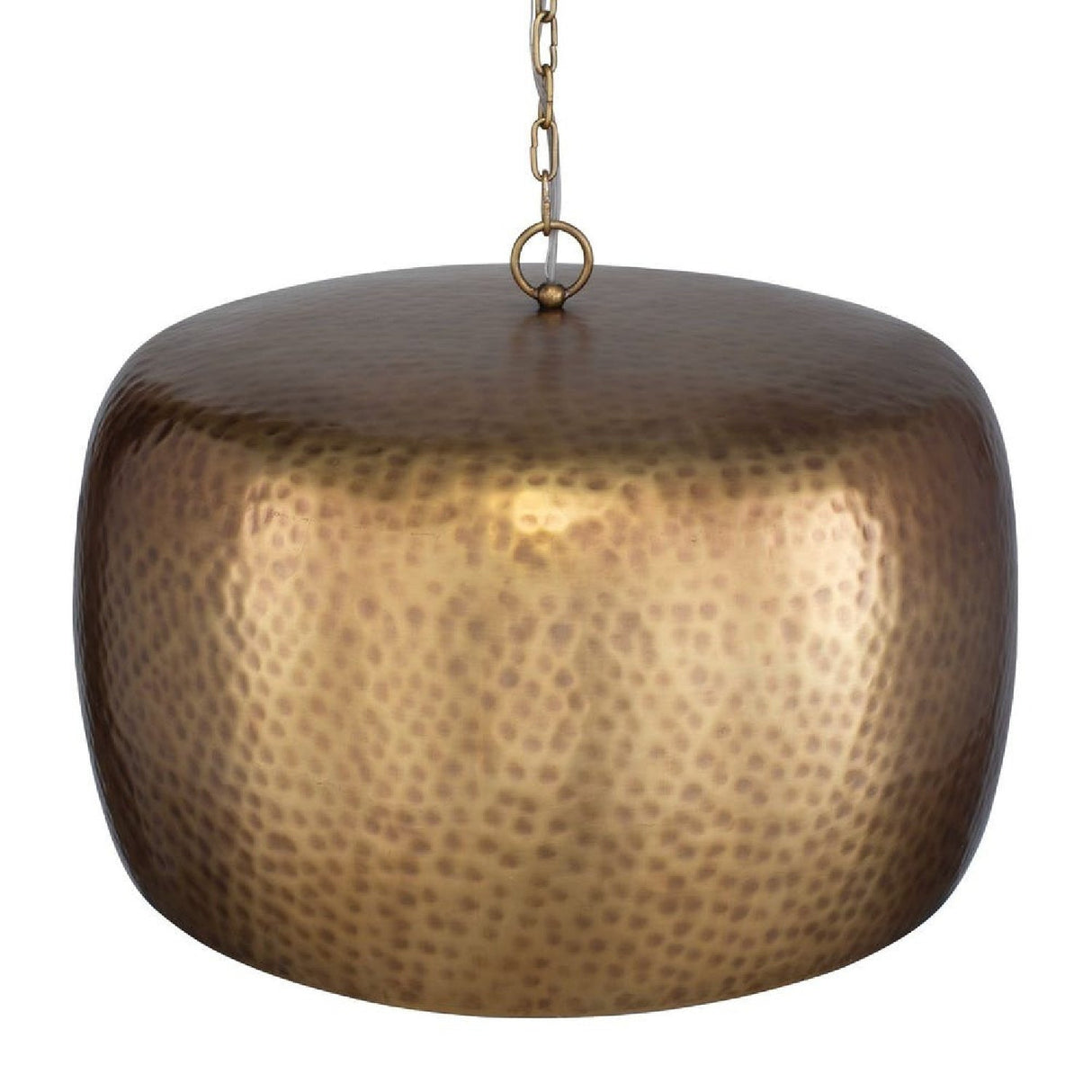 Hammered Metal Dome Pendant Lamp | Uttermost Lemont - www.oroa.com