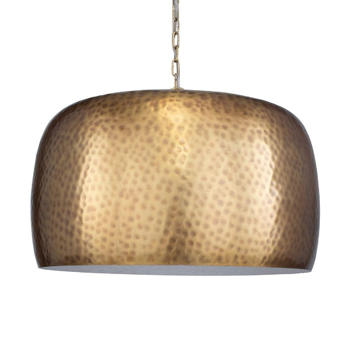 Hammered Metal Dome Pendant Lamp | Uttermost Lemont - www.oroa.com