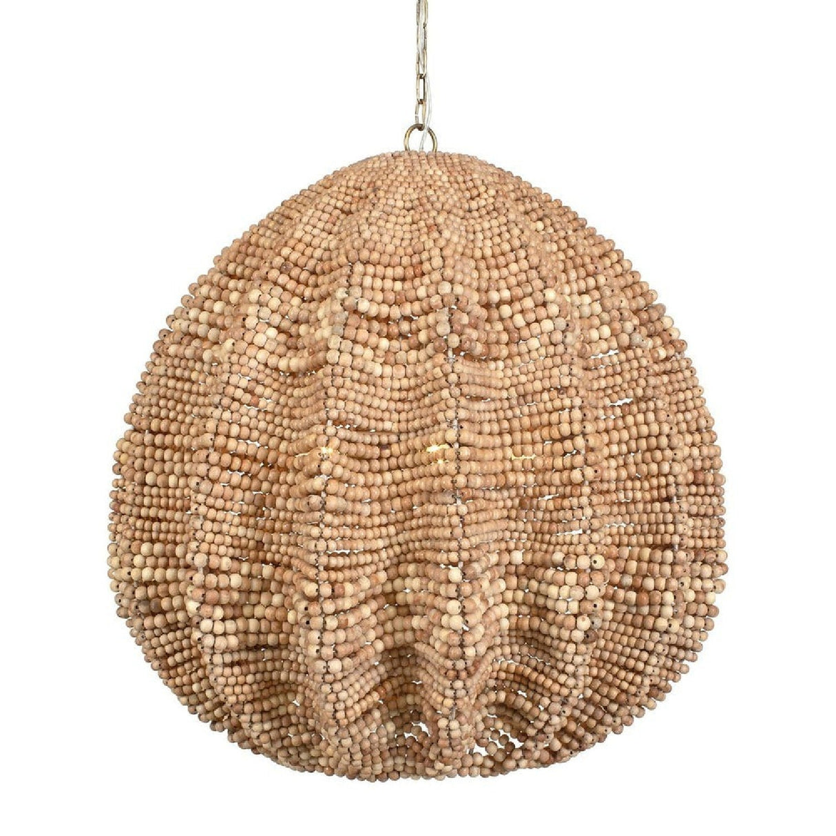 Natural Wooden Beads Pendant Lamp | Uttermost Kauri - www.oroa.com