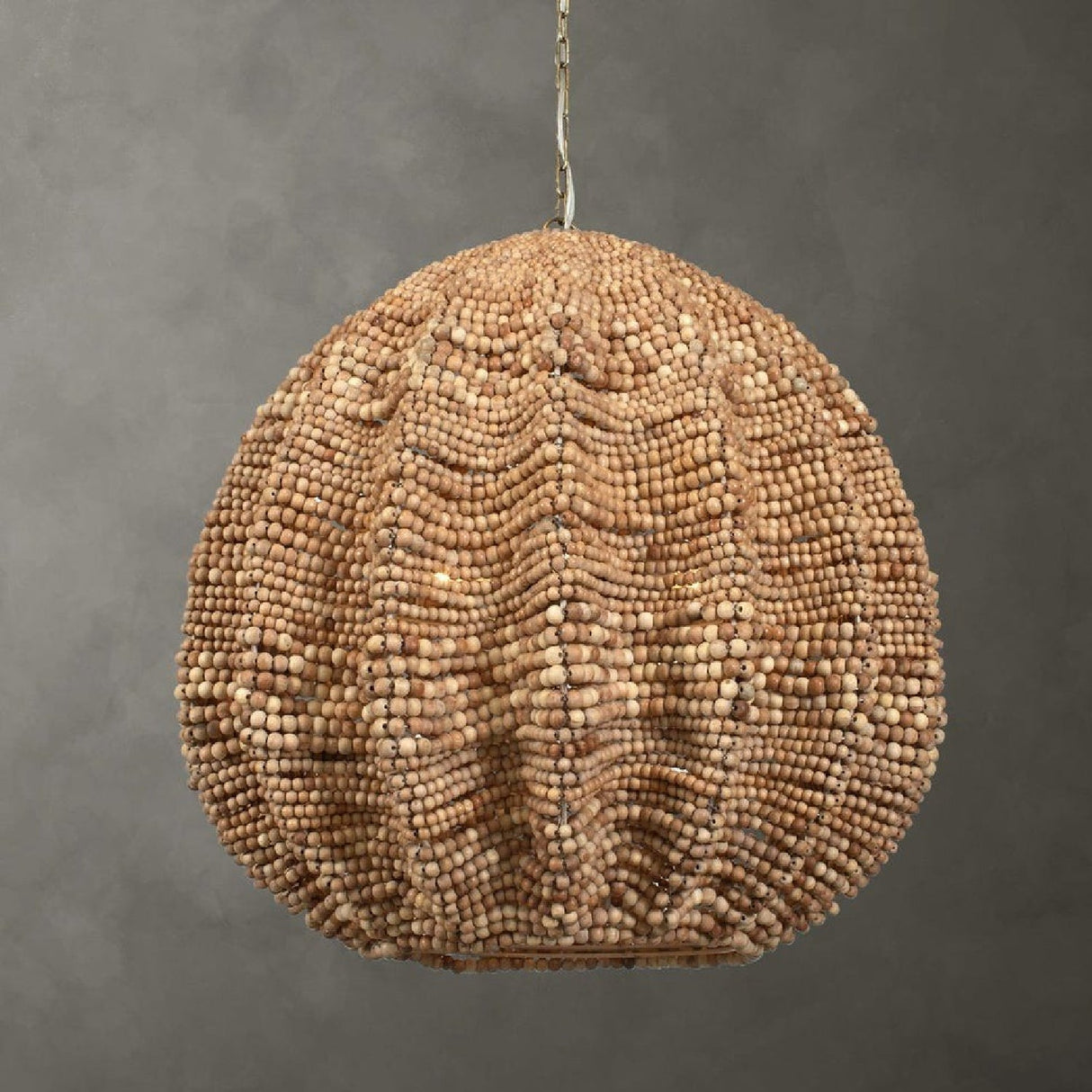 Natural Wooden Beads Pendant Lamp | Uttermost Kauri - www.oroa.com