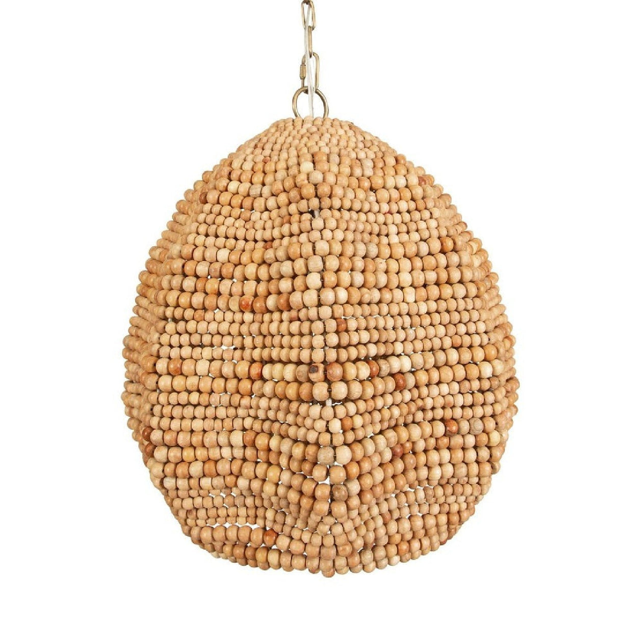 Natural Wooden Beads Pendant Lamp | Uttermost Kauri - www.oroa.com