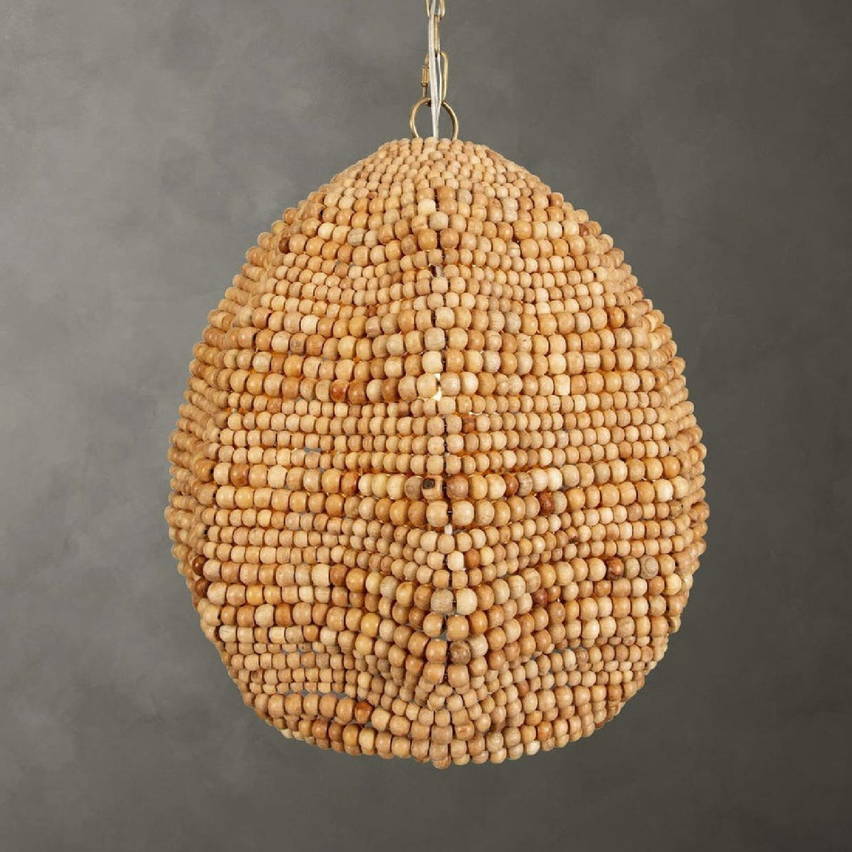 Natural Wooden Beads Pendant Lamp | Uttermost Kauri - www.oroa.com