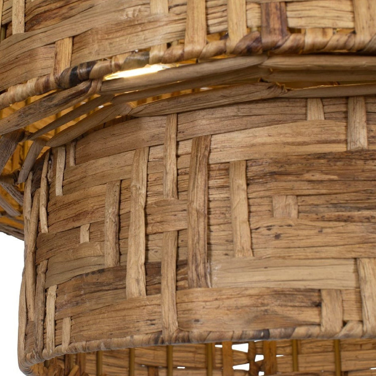 Modern European furniture - Hand-Woven 4-Light Pendant Lamp - www.oroa.com