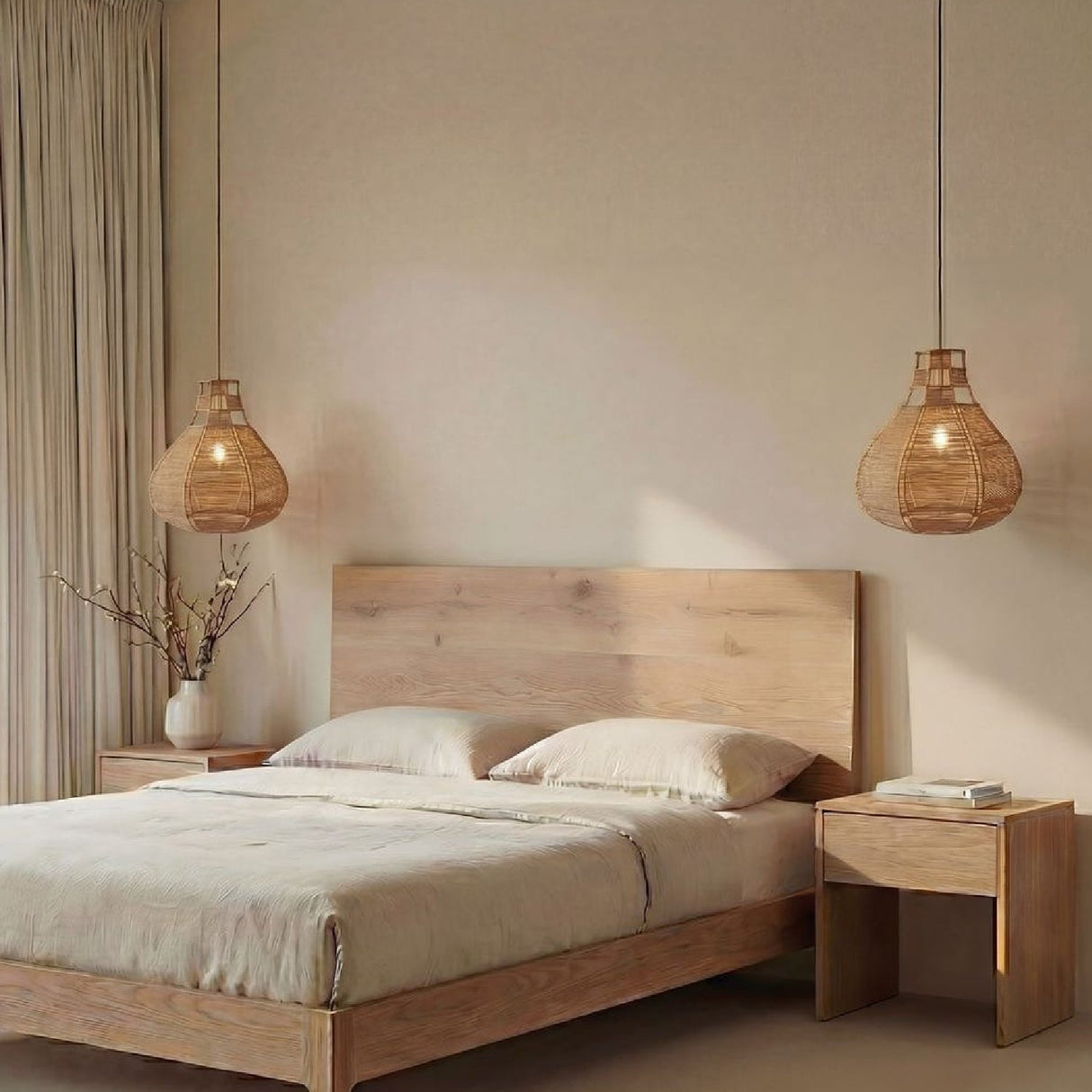 Modern European furniture - Natural Rope Pendant Lamp - www.oroa.com