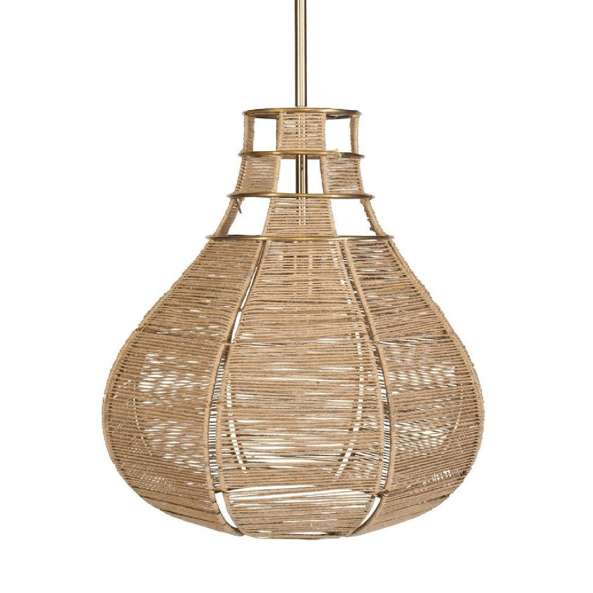 Modern European furniture - Natural Rope Pendant Lamp - www.oroa.com