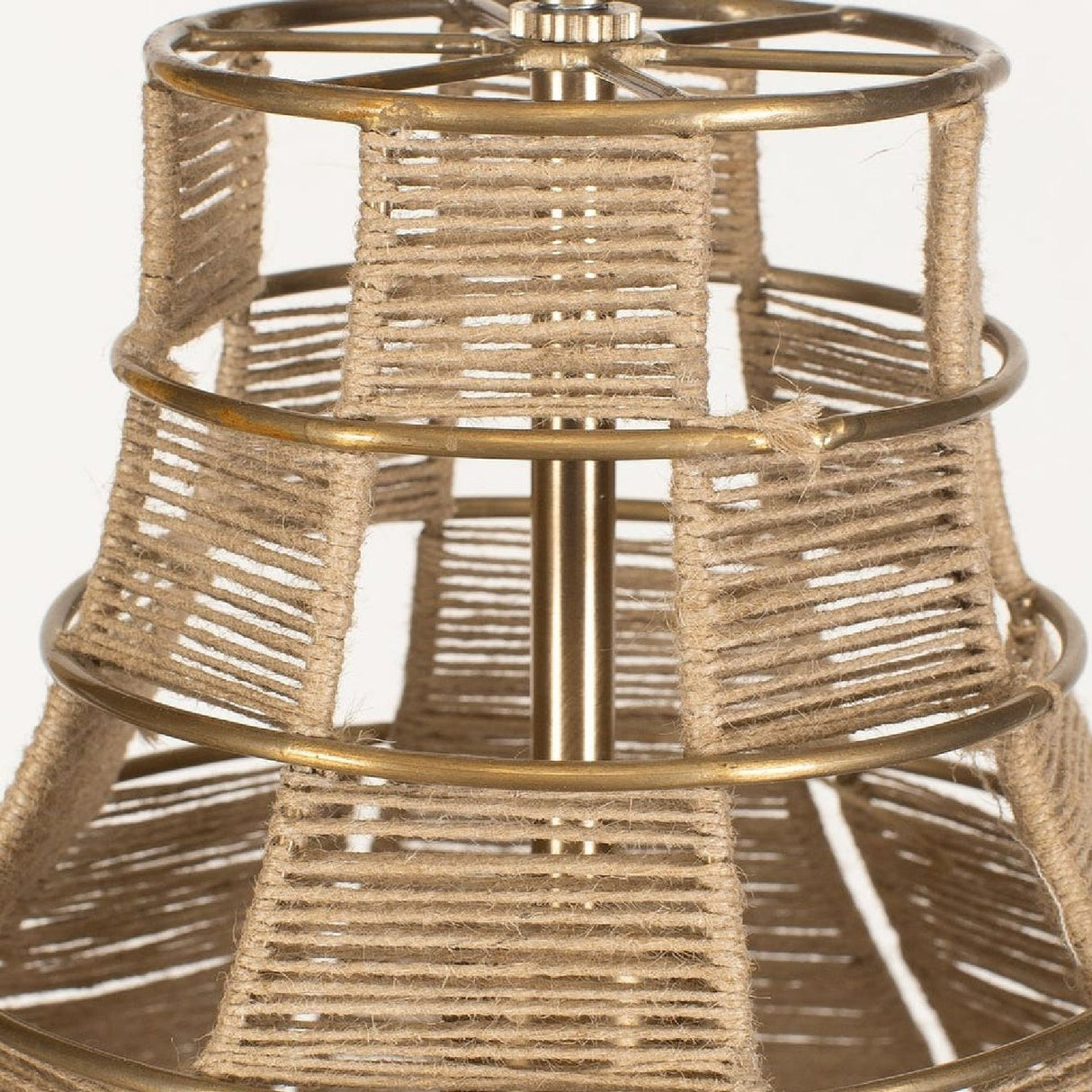 Modern European furniture - Natural Rope Pendant Lamp - www.oroa.com