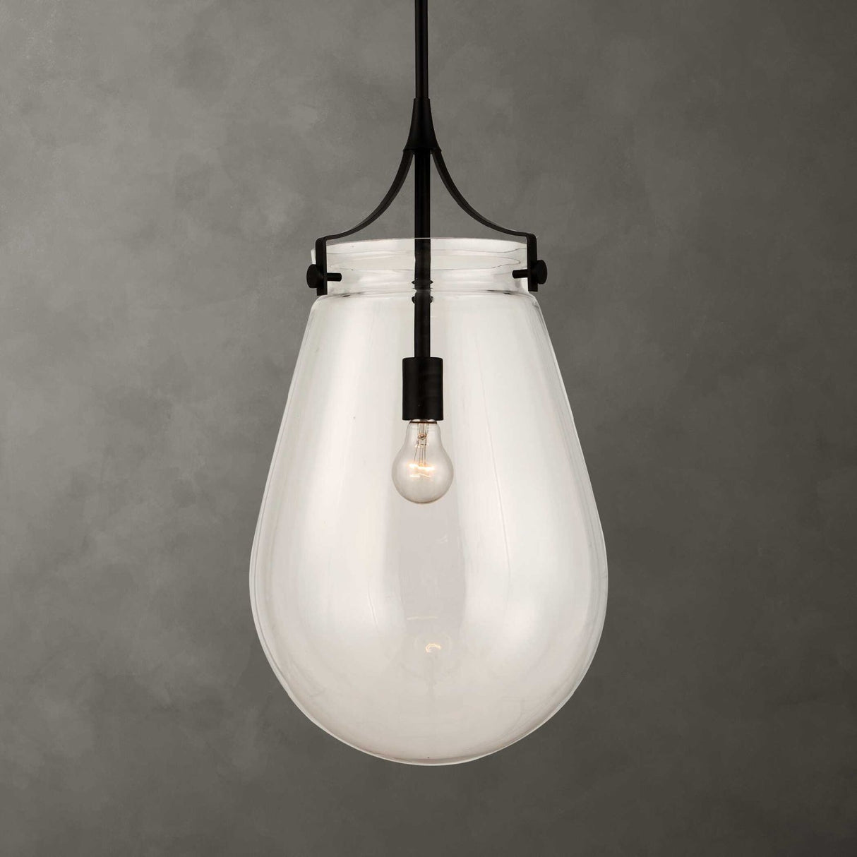 Modern European furniture - Draped Glass Pendant Lamp - www.oroa.com