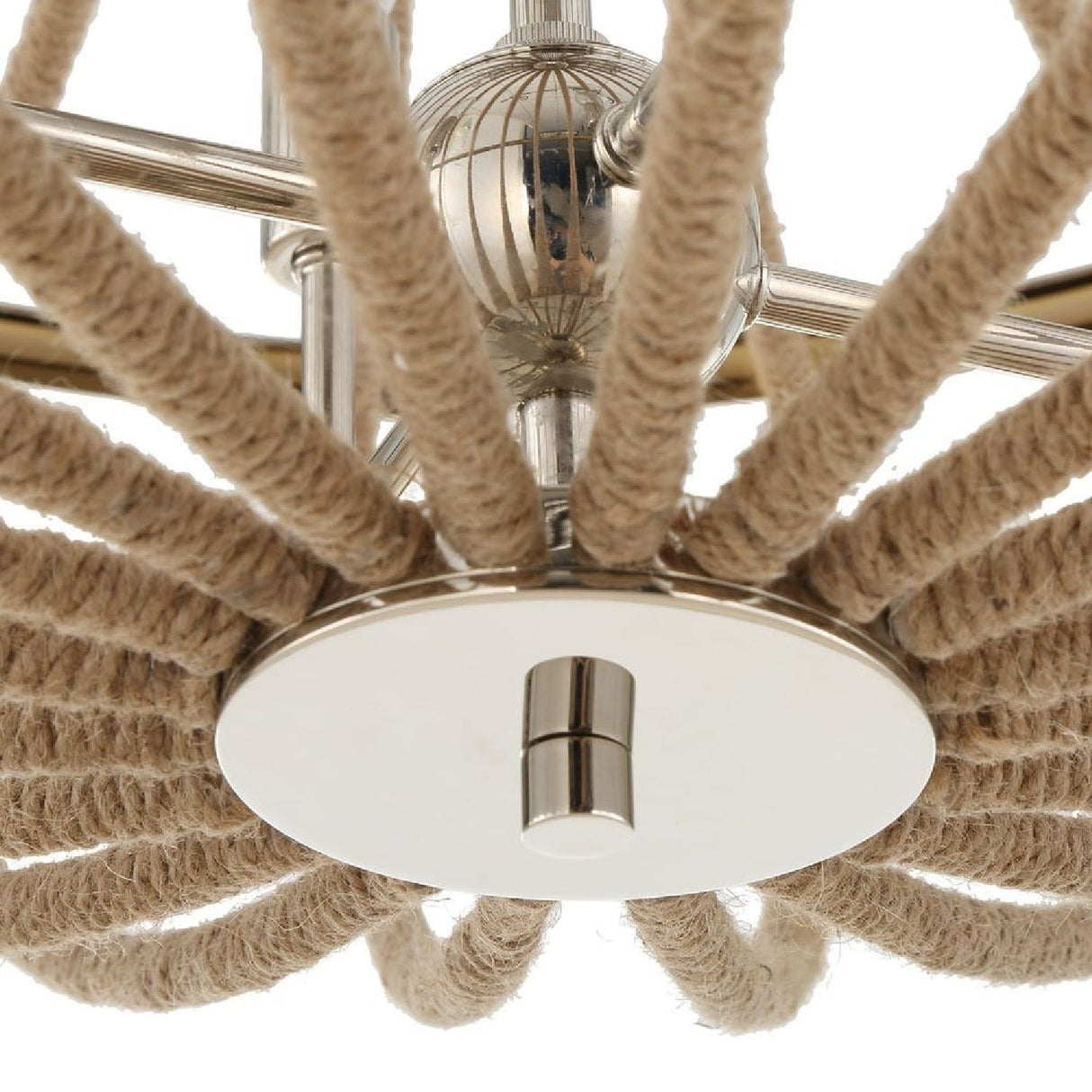 Twisted Rope Wrapped Pendant Lamp | Uttermost Lovelock - www.oroa.com