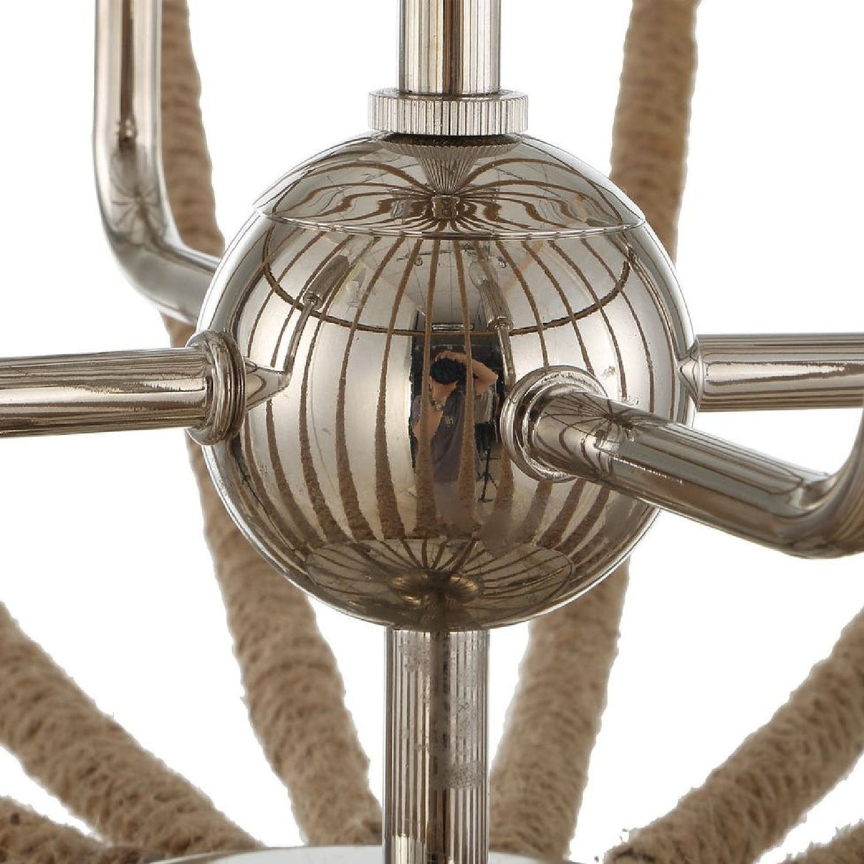 Twisted Rope Wrapped Pendant Lamp | Uttermost Lovelock - www.oroa.com