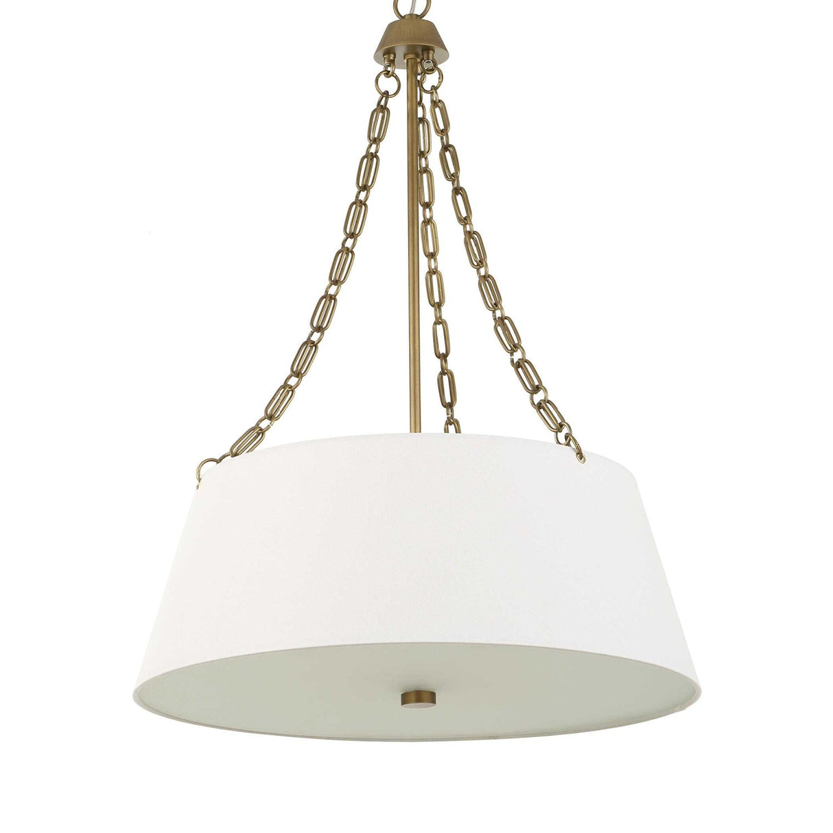 Modern European furniture - White Glass 4-Light Chandelier - www.oroa.com