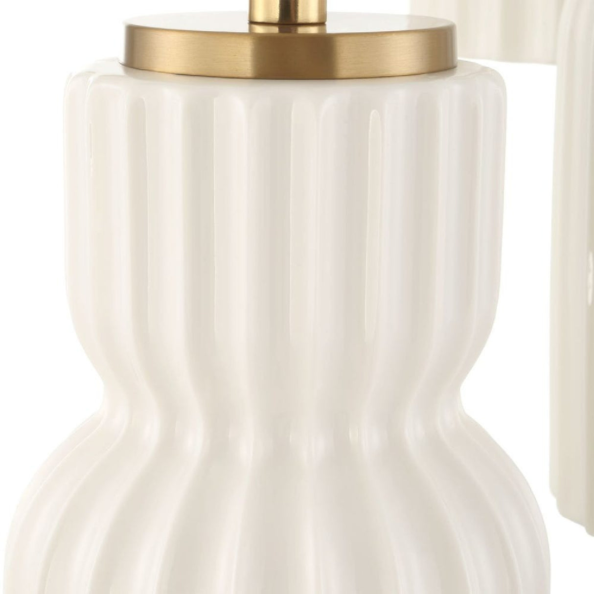 White Ceramic 5-Light Cluster Pendant Lamp | Uttermost Vanier