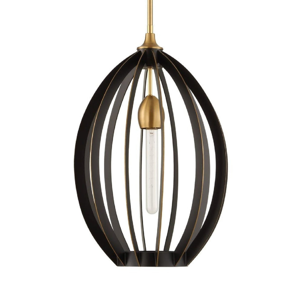 Modern European furniture - Bronze Oval Pendant Lamp - www.oroa.com