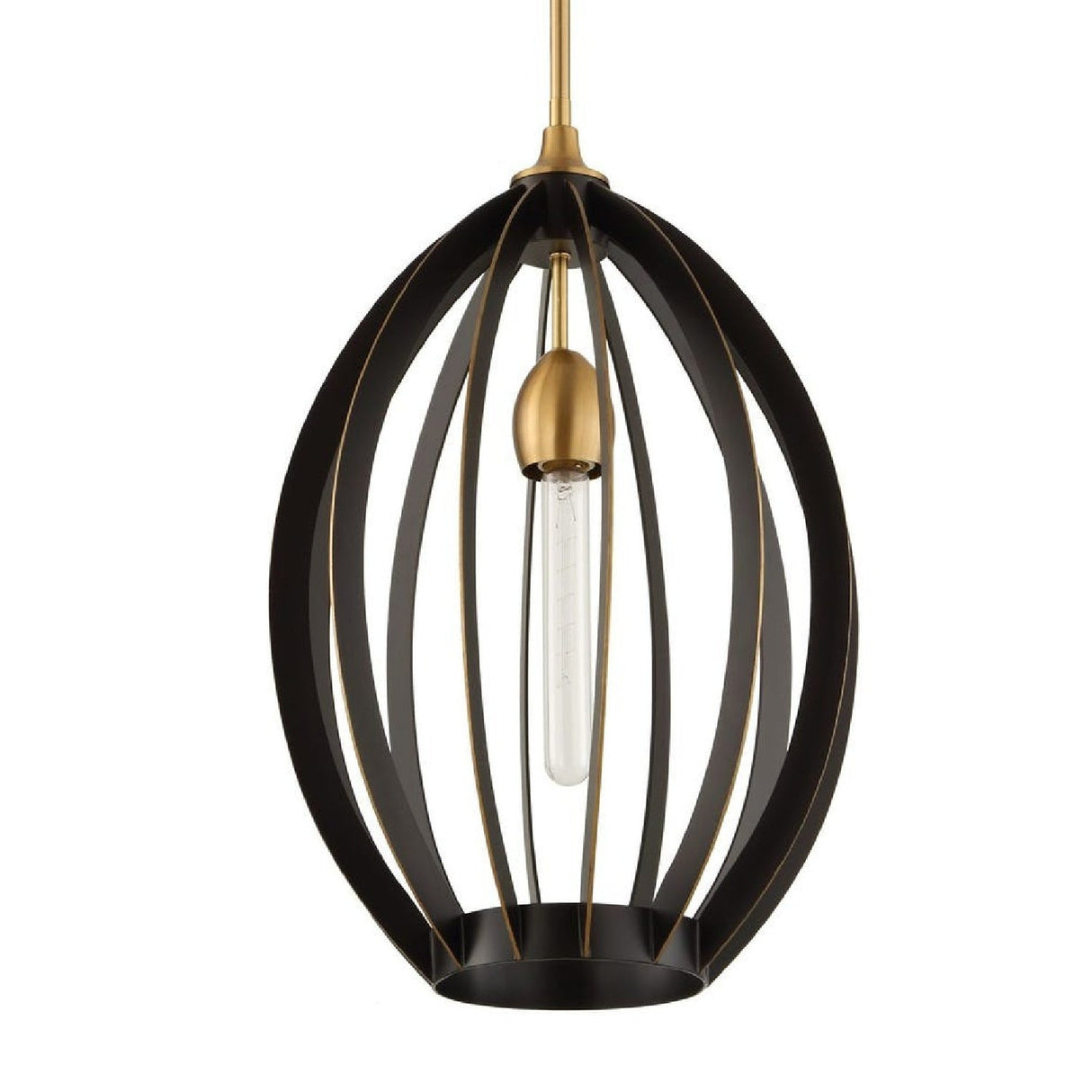 Modern European furniture - Bronze Oval Pendant Lamp - www.oroa.com
