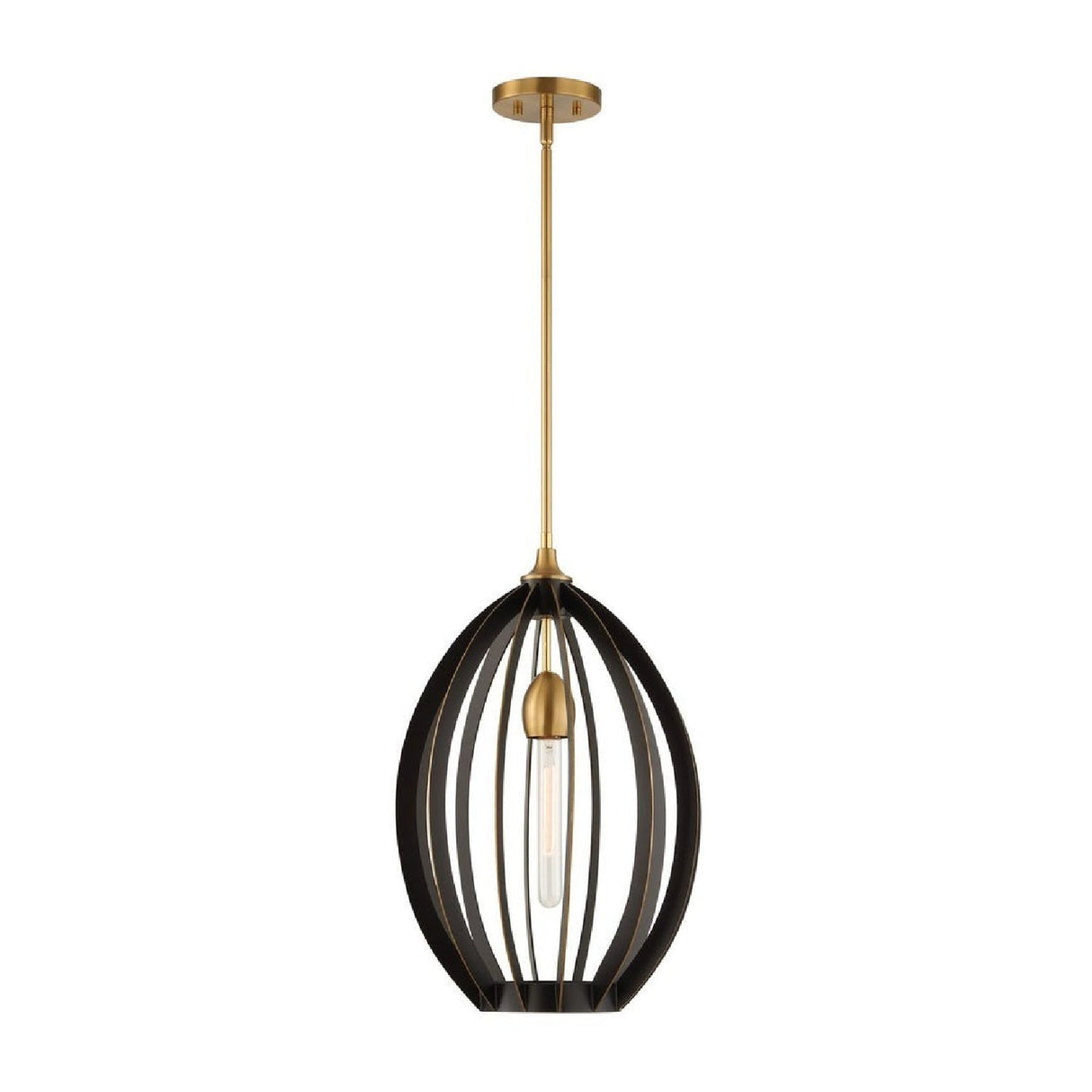 Modern European furniture - Bronze Oval Pendant Lamp - www.oroa.com