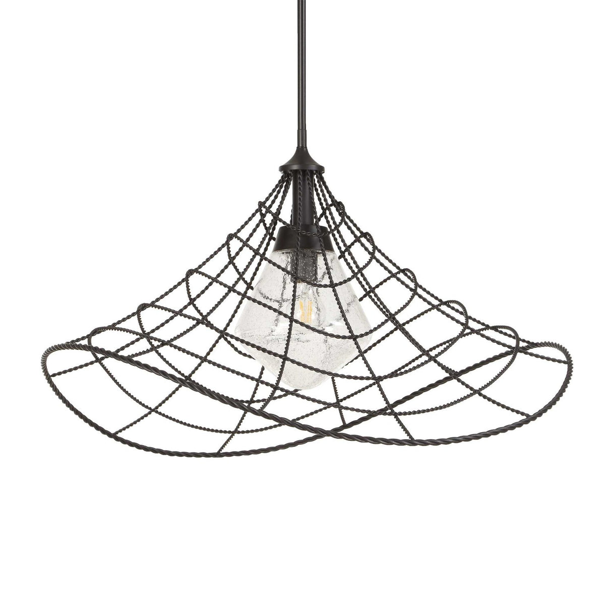 Modern European furniture - Twisted Bronze Indoor/Outdoor Pendant Lamp - www.oroa.com