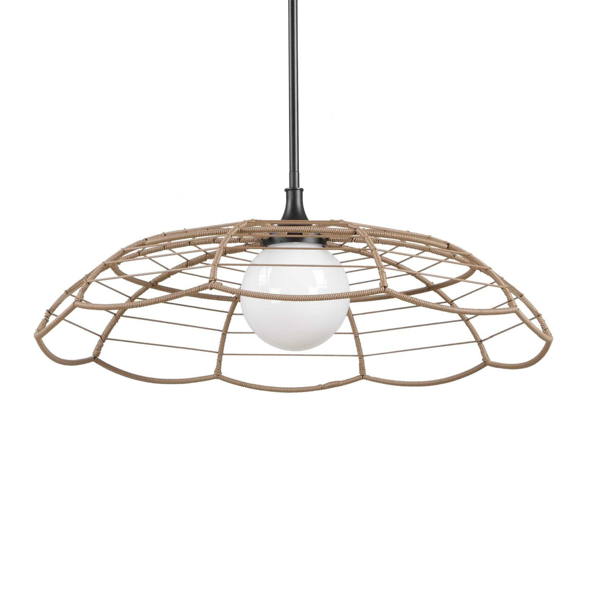 Modern European furniture - Scalloped Indoor/Outdoor Pendant Lamp - www.oroa.com