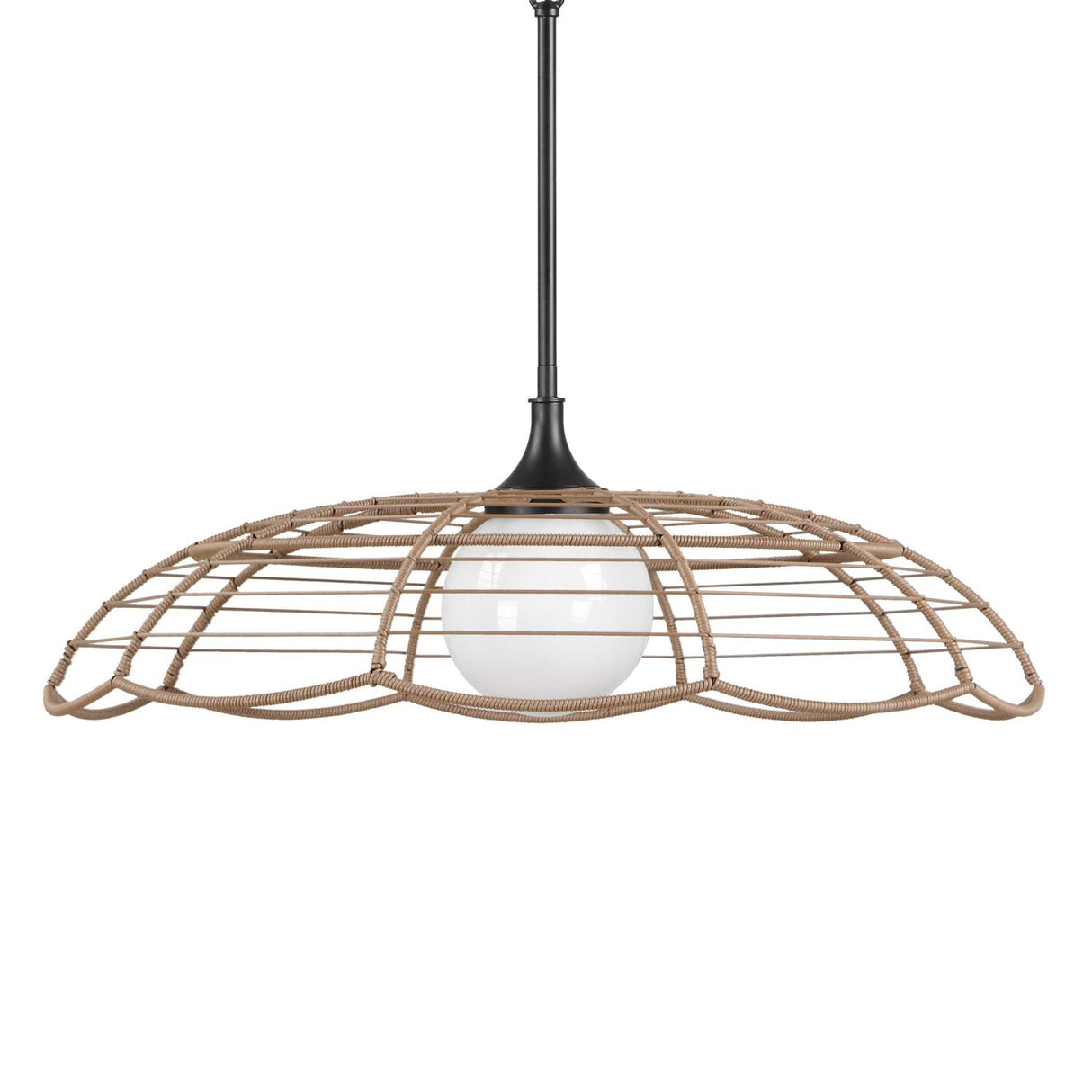 Modern European furniture - Scalloped Indoor/Outdoor Pendant Lamp - www.oroa.com