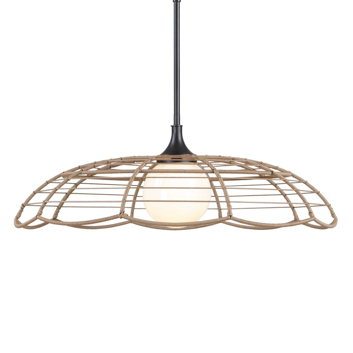 Modern European furniture - Scalloped Indoor/Outdoor Pendant Lamp - www.oroa.com