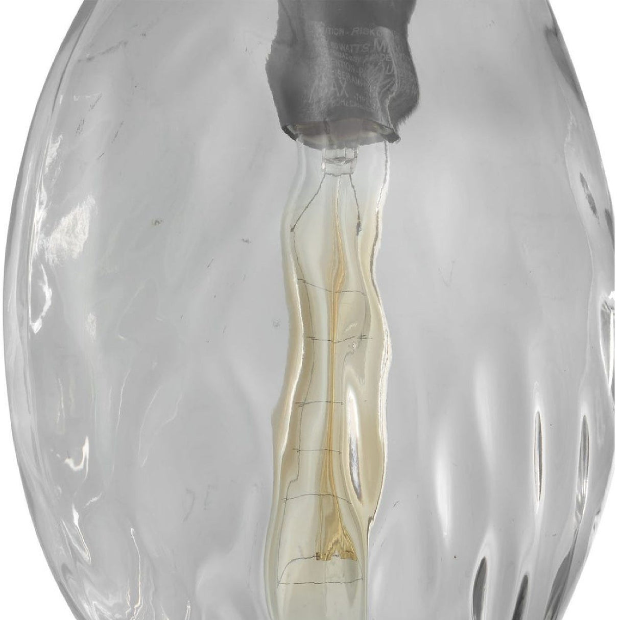 Watered Glass Mini Pendant Lamp | Uttermost Campester - www.oroa.com