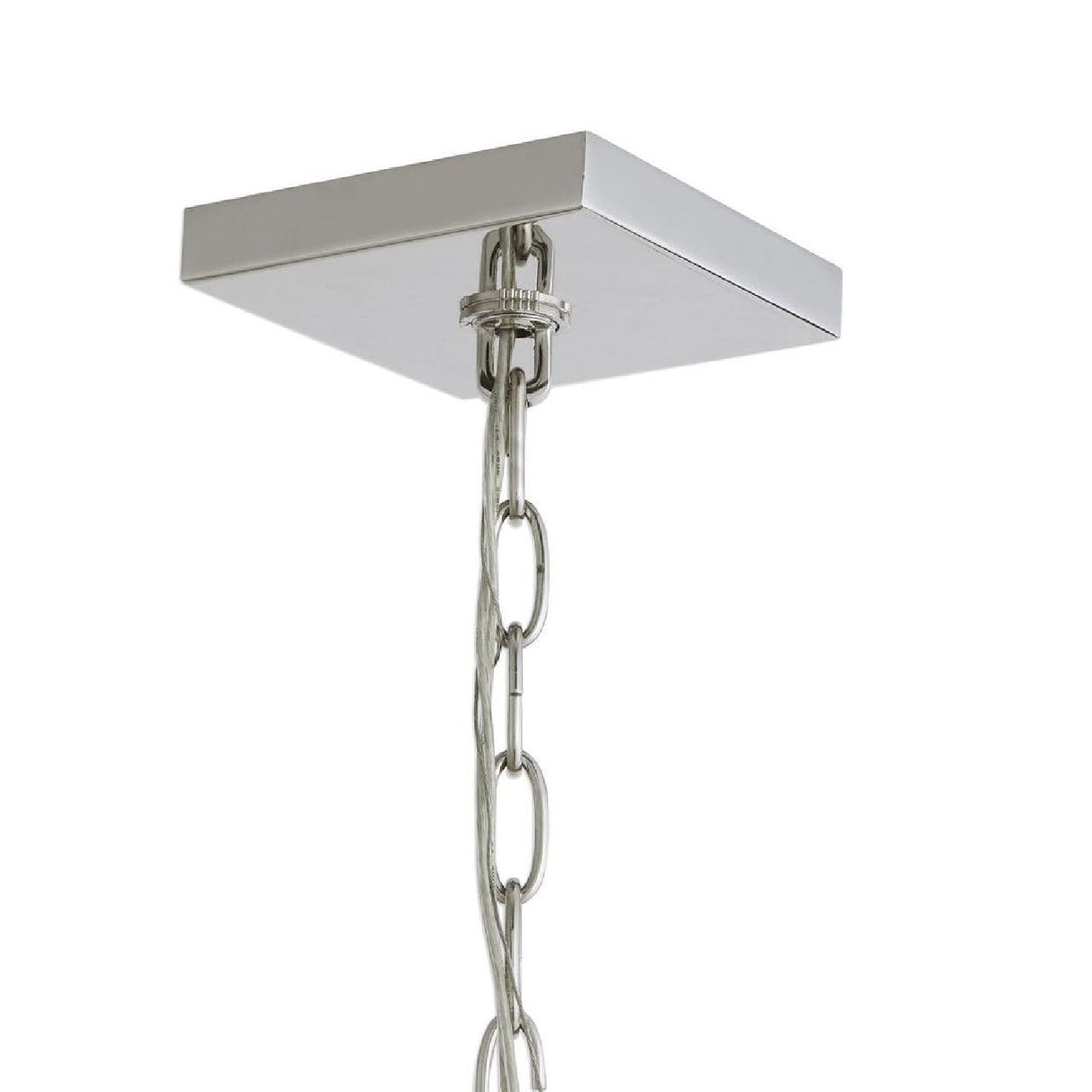 Polished Nickel 6-Light Pendant Lamp | Uttermost Euclid - www.oroa.com