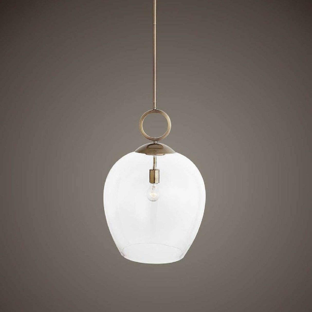 Blown Glass Pendant Lamp | Uttermost Calix - www.oroa.com