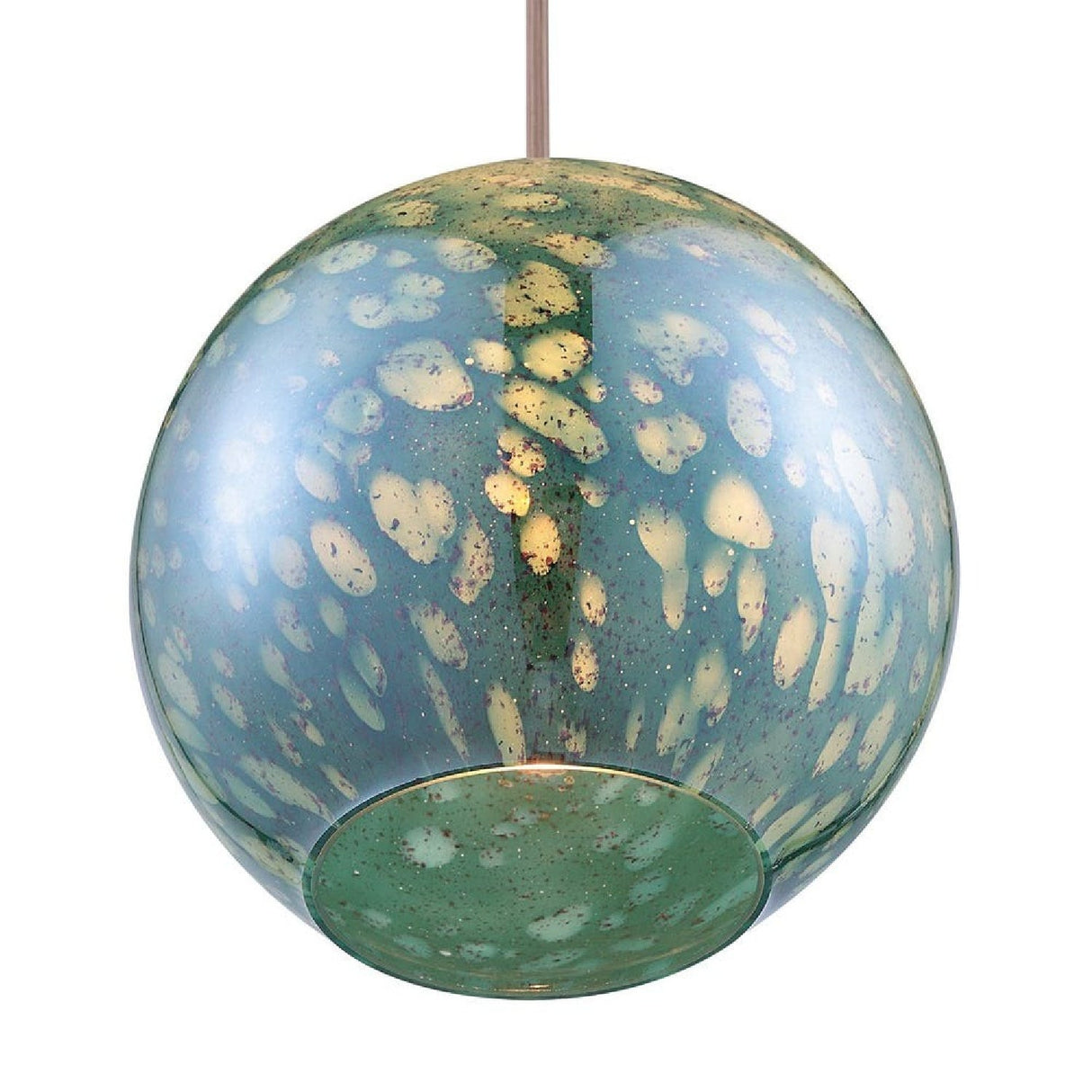 Blue Glass Sphere Pendant Lamp | Uttermost Gemblue - www.oroa.com