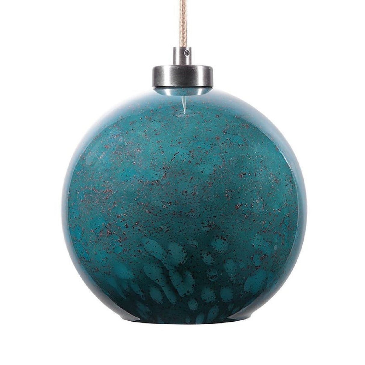 Blue Glass Sphere Pendant Lamp | Uttermost Gemblue - www.oroa.com