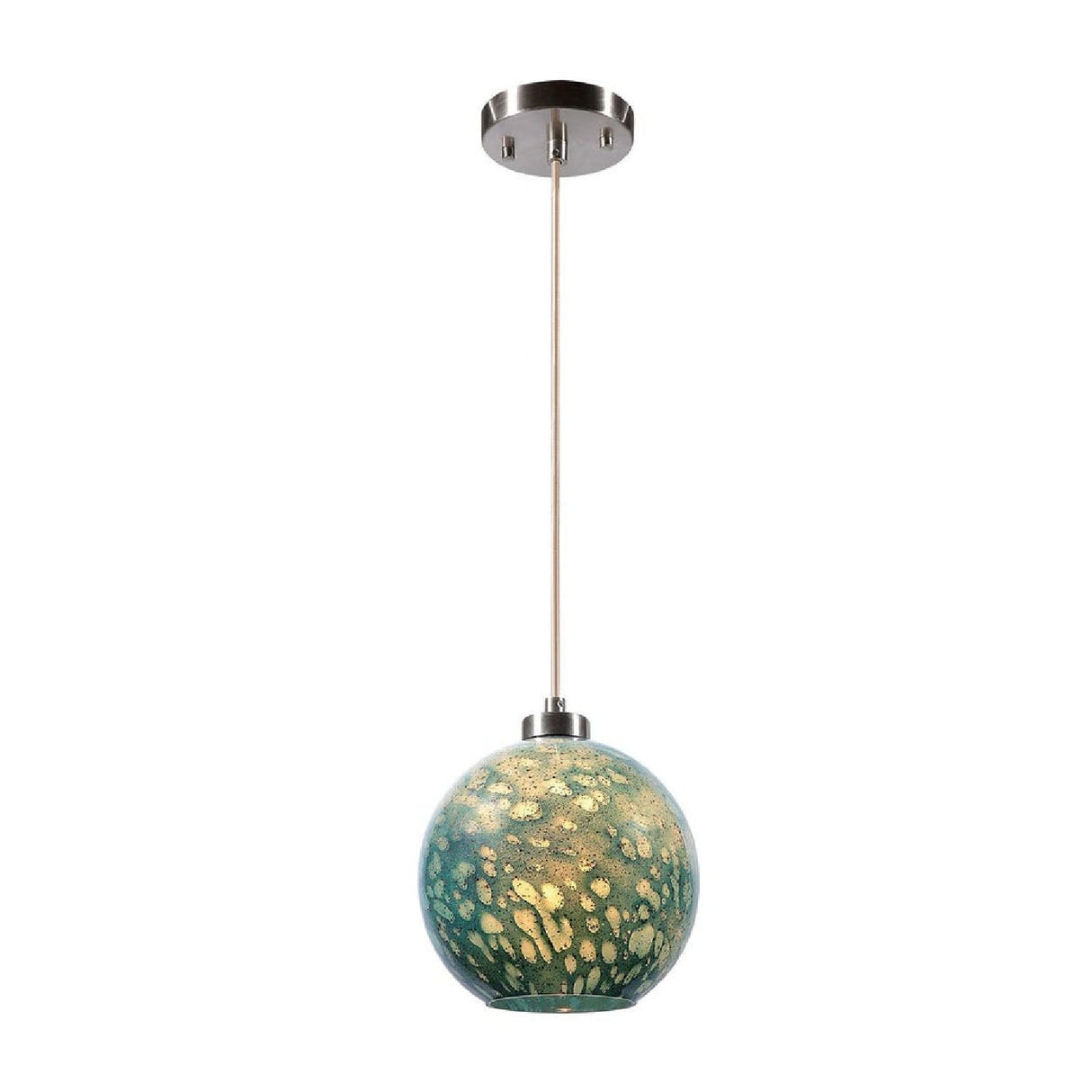 Blue Glass Sphere Pendant Lamp | Uttermost Gemblue - www.oroa.com