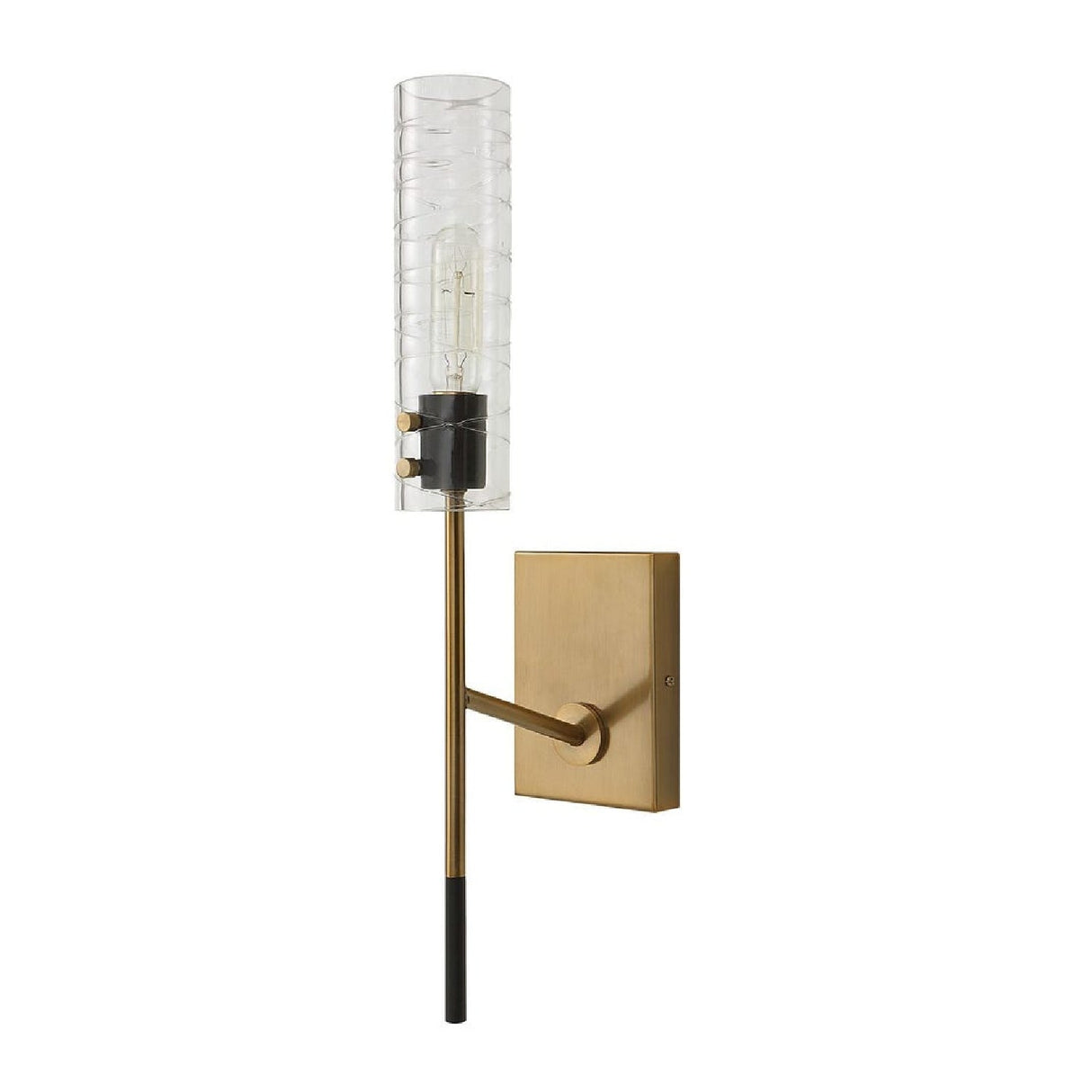 Cylindrical Glass Wall Lamp | Uttermost Telesto - www.oroa.com
