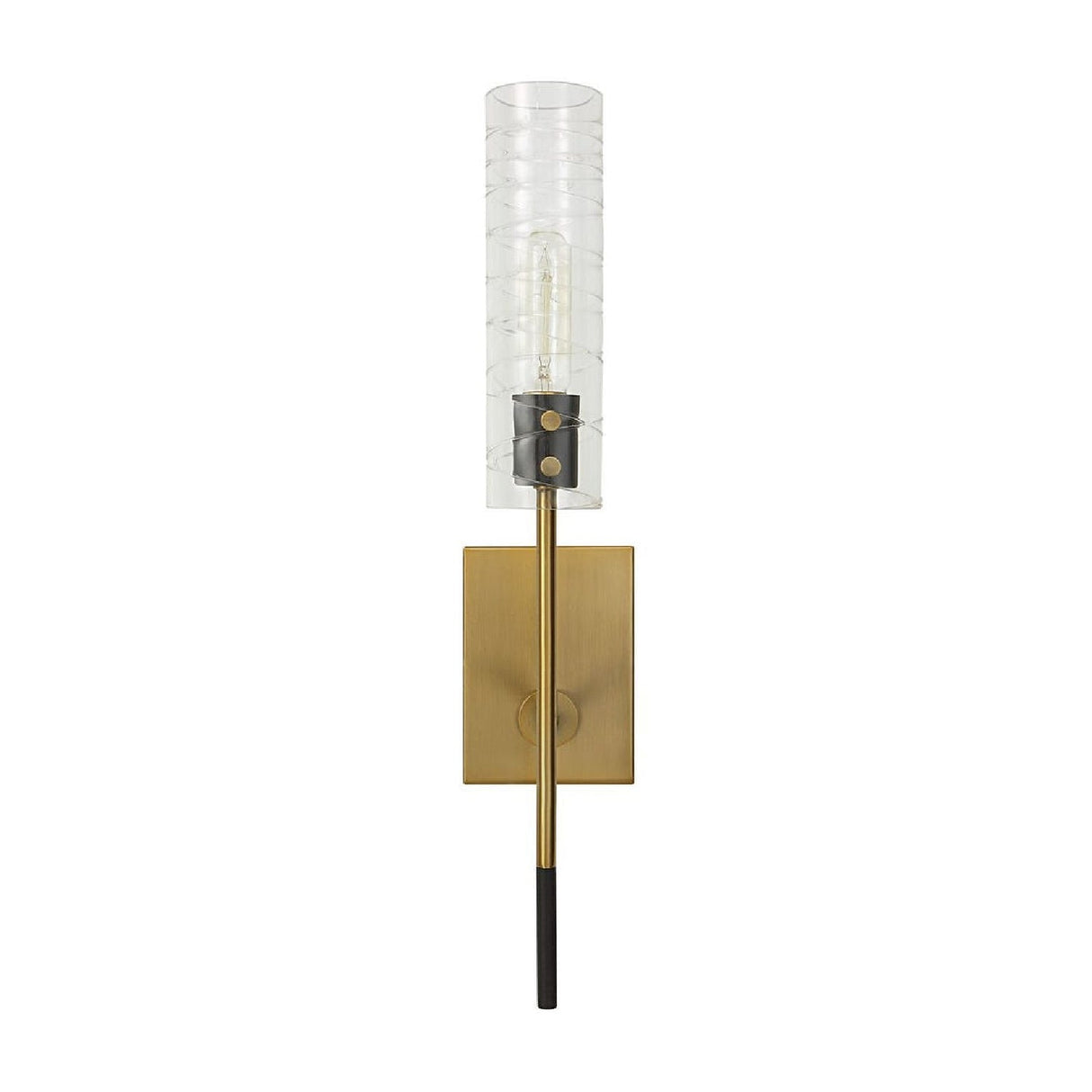 Cylindrical Glass Wall Lamp | Uttermost Telesto - www.oroa.com