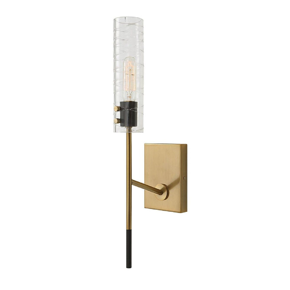 Cylindrical Glass Wall Lamp | Uttermost Telesto - www.oroa.com