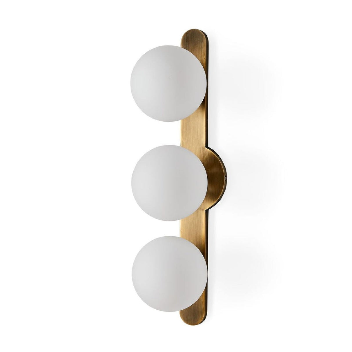 White Opal Globes 3-Light Wall Lamp | Uttermost Droplet - www.oroa.com
