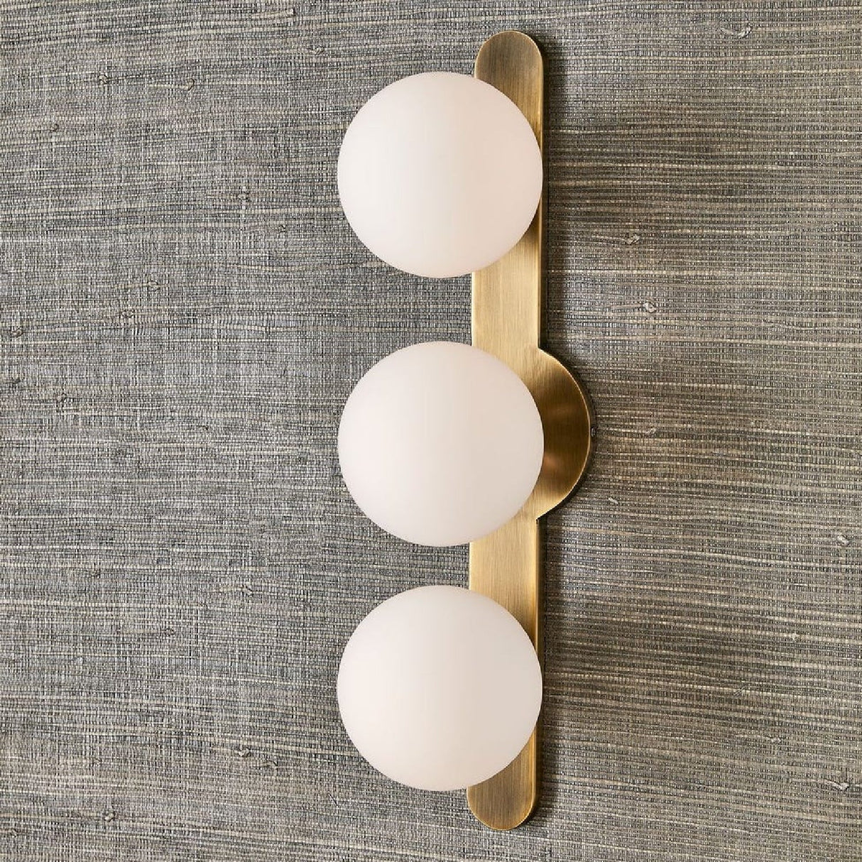 White Opal Globes 3-Light Wall Lamp | Uttermost Droplet - www.oroa.com