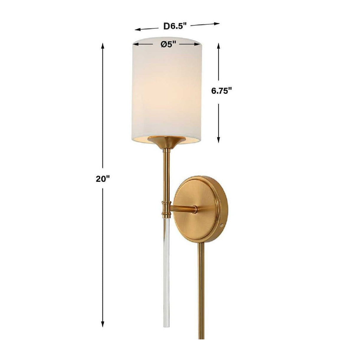 Modern European furniture - White Silken Shade Wall Lamp - www.oroa.com