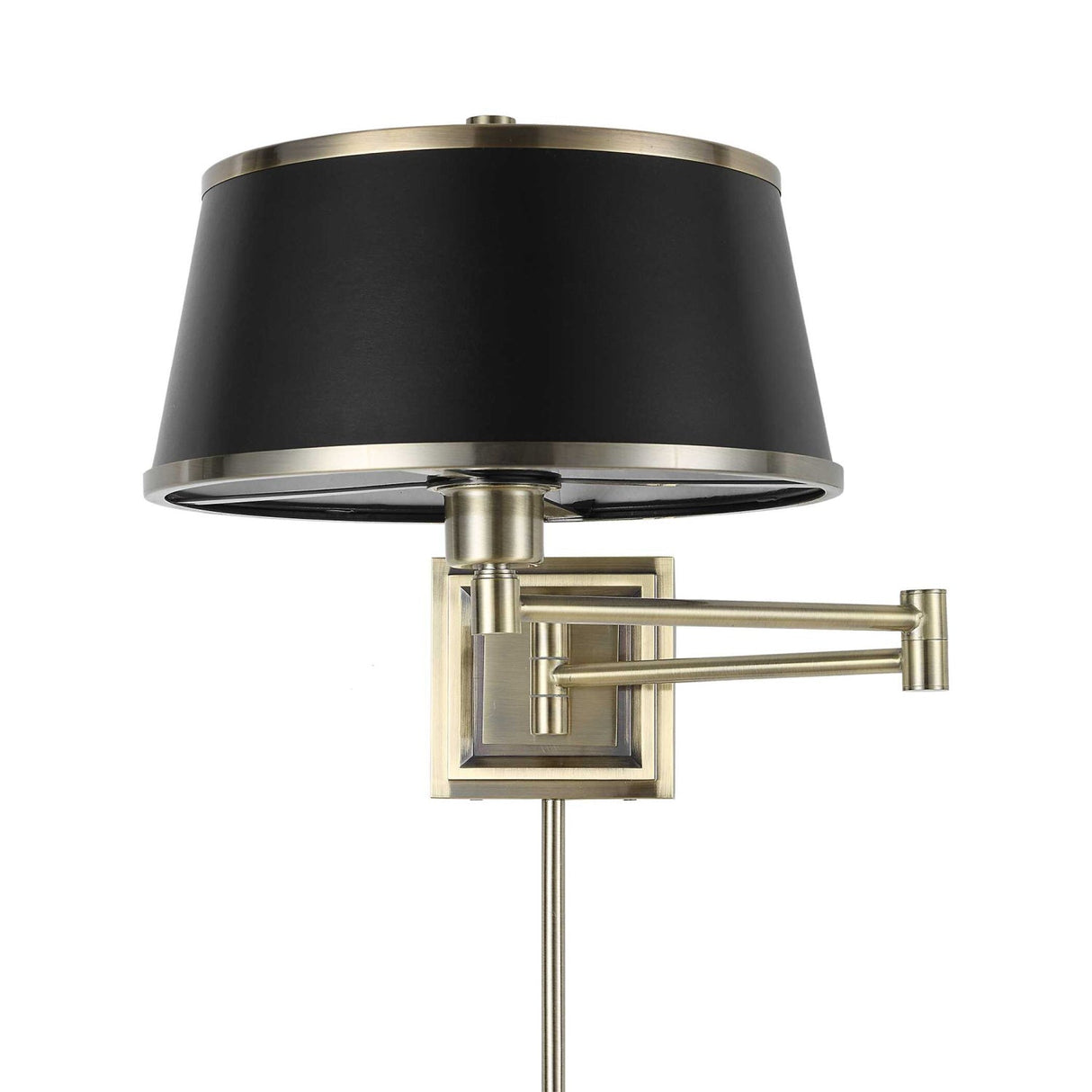Modern European furniture - Black Leather Look Wall Lamp - www.oroa.com