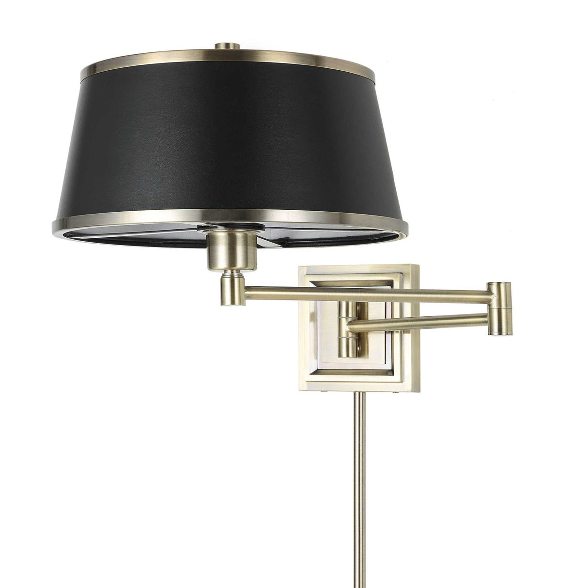 Modern European furniture - Black Leather Look Wall Lamp - www.oroa.com